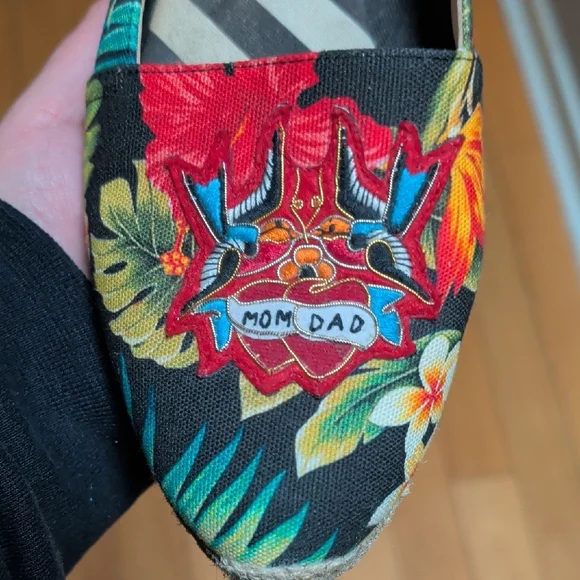 Christian Louboutin Multicolor Floral Espadrilles - Picture 4 of 12